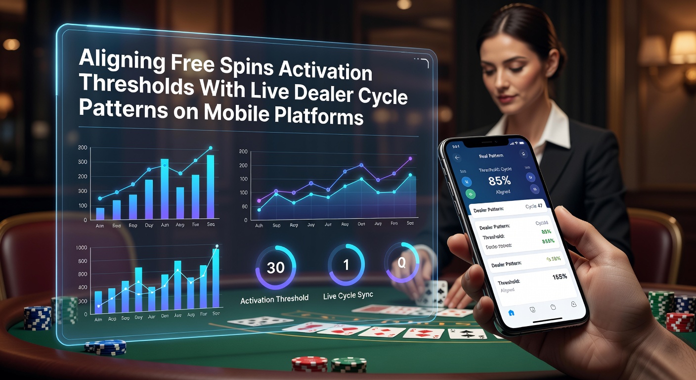 Mobile casino interface displaying free spins meter aligned with live dealer roulette wheel cycles