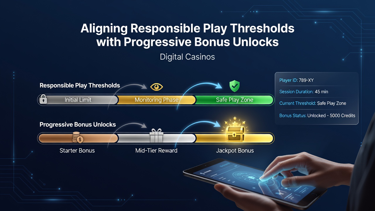 Analytics dashboard displaying aligned threshold meters and bonus tier progression
