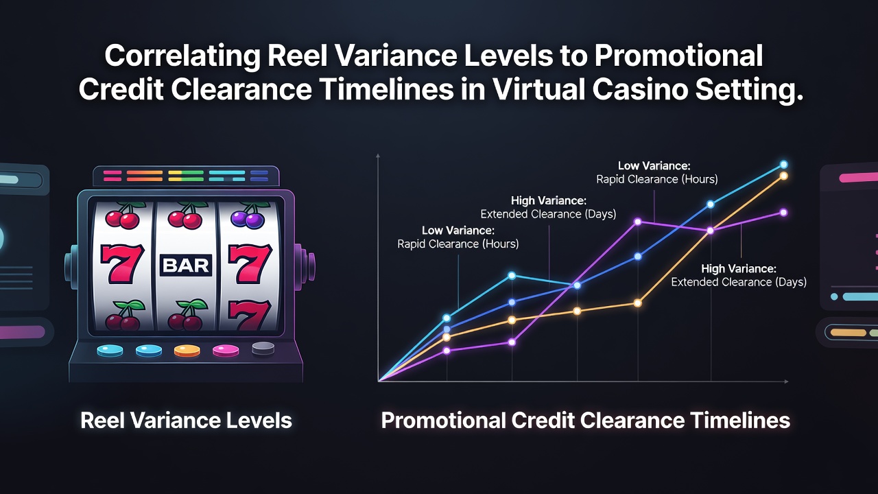 Data chart illustrating clearance timeline variations across different reel variance levels