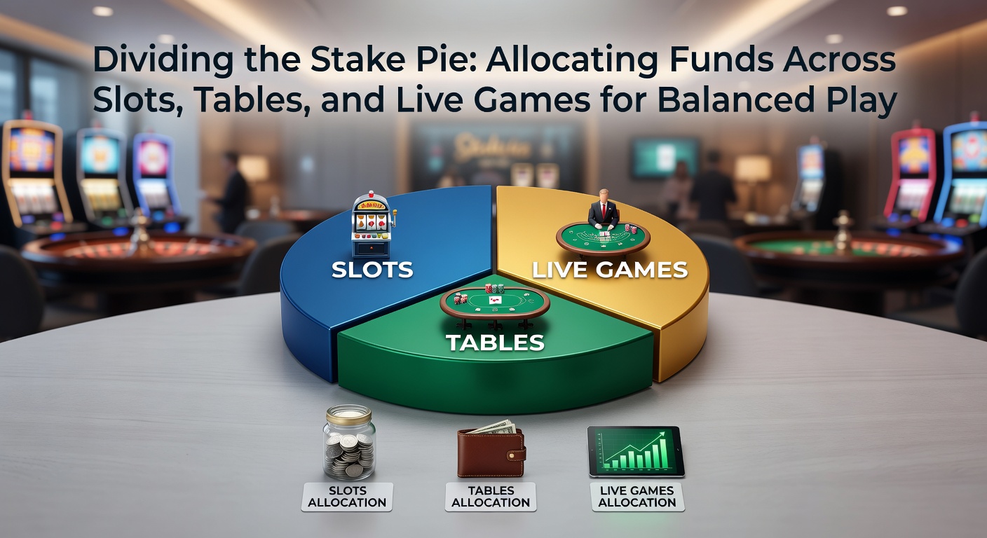Casino floor showing slots, blackjack tables, and live dealer setups with players engaged in balanced play